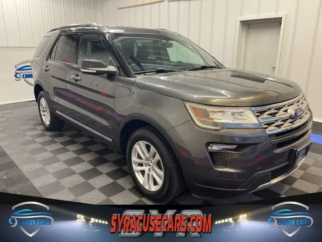 Gray 2018 Ford Explorer XLT for sale in Syracuse, NY
