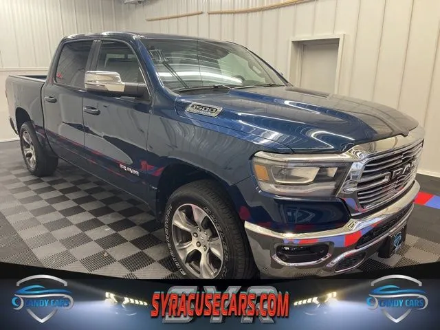 Blue 2023 Ram 1500 Laramie for sale in Syracuse, NY