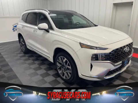 White 2023 Hyundai Santa Fe Calligraphy for sale in Syracuse, NY