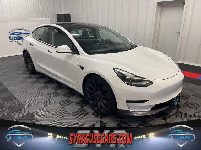 White 2021 Tesla Model 3 Performance for sale in Syracuse, NY