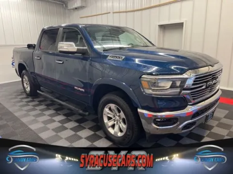 Blue 2022 Ram 1500 Laramie for sale in Syracuse, NY