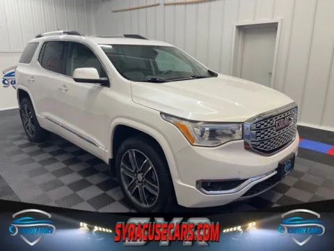 White 2018 GMC Acadia Denali for sale in Syracuse, NY
