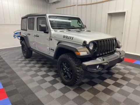 Photos of 2022 Jeep Wrangler Unlimited Willys for sale in Syracuse, NY at Candy Cars