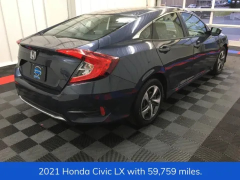 Another view of 2021 Honda Civic LX for sale in Syracuse, NY at Candy Cars