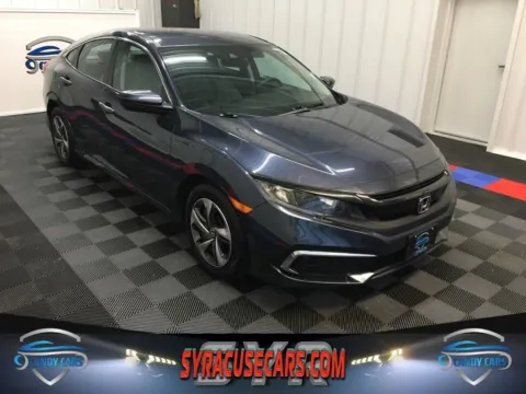 Gray 2021 Honda Civic LX for sale in Syracuse, NY