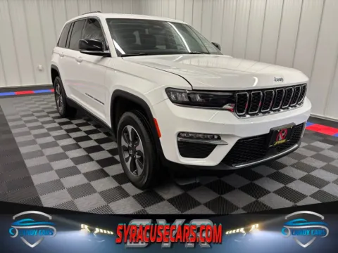 White 2023 Jeep Grand Cherokee 4xe for sale in Syracuse, NY