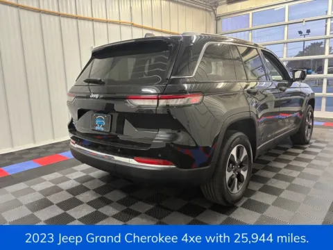Another view of 2023 Jeep Grand Cherokee 4xe for sale in Syracuse, NY at Candy Cars