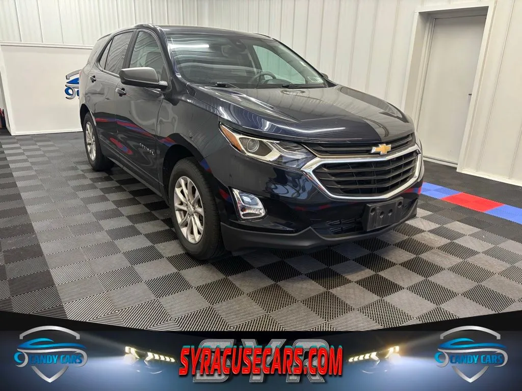 Blue 2021 Chevrolet Equinox LS for sale in Syracuse, NY