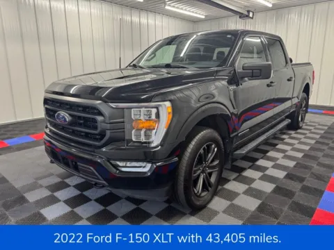 Another view of 2022 Ford F-150 XLT for sale in Syracuse, NY at Candy Cars