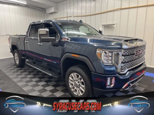 Blue 2020 GMC Sierra 2500HD Denali for sale in Syracuse, NY