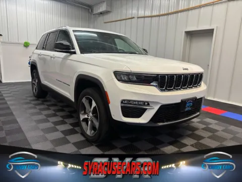 White 2023 Jeep Grand Cherokee 4xe for sale in Syracuse, NY