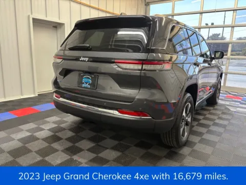 Another view of 2023 Jeep Grand Cherokee 4xe for sale in Syracuse, NY at Candy Cars