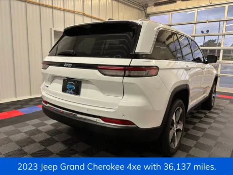 Another view of 2023 Jeep Grand Cherokee 4xe for sale in Syracuse, NY at Candy Cars
