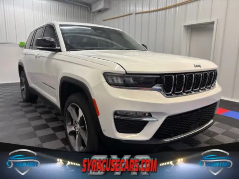 White 2023 Jeep Grand Cherokee 4xe for sale in Syracuse, NY
