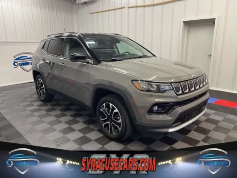 Gray 2022 Jeep Compass Limited for sale in Syracuse, NY