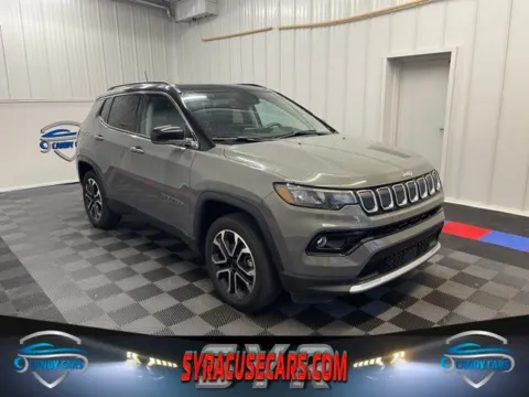 Gray 2022 Jeep Compass Limited for sale in Syracuse, NY