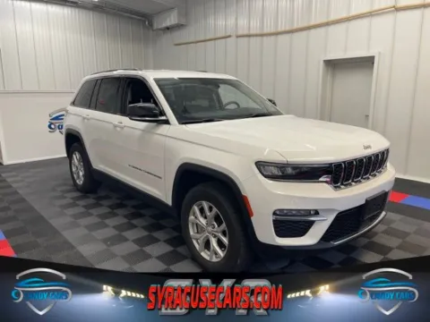 White 2023 Jeep Grand Cherokee Limited for sale in Syracuse, NY