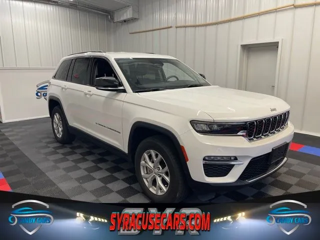 White 2023 Jeep Grand Cherokee Limited for sale in Syracuse, NY