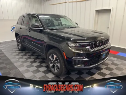 Black 2022 Jeep Grand Cherokee 4xe for sale in Syracuse, NY