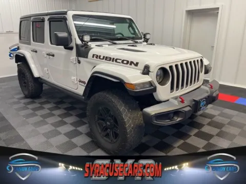 White 2022 Jeep Wrangler Unlimited Rubicon for sale in Syracuse, NY
