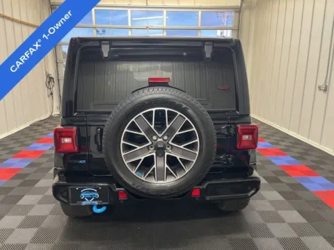 More photos of 2022 Jeep Wrangler Unlimited Sahara High Altitude 4xe at Candy Cars, NY