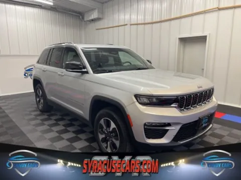 Silver 2024 Jeep Grand Cherokee 4xe for sale in Syracuse, NY