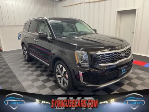 Black 2021 Kia Telluride S for sale in Syracuse, NY