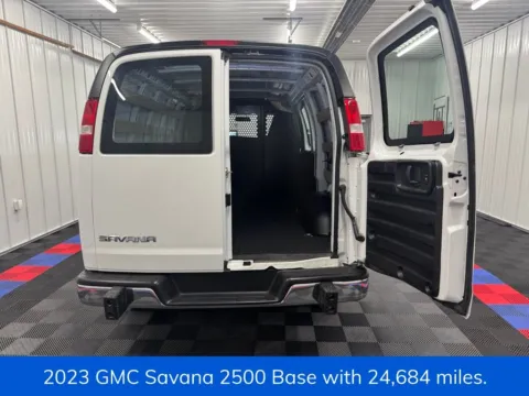 Another view of 2023 GMC Savana 2500 Work Van for sale in Syracuse, NY at Candy Cars
