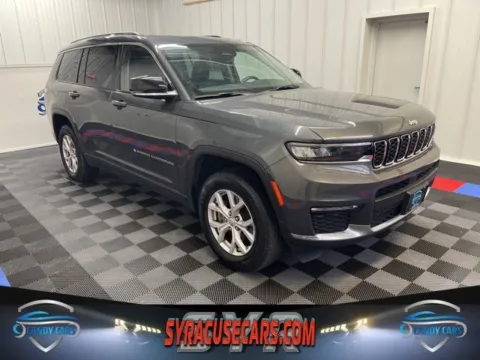 Gray 2022 Jeep Grand Cherokee L Limited for sale in Syracuse, NY