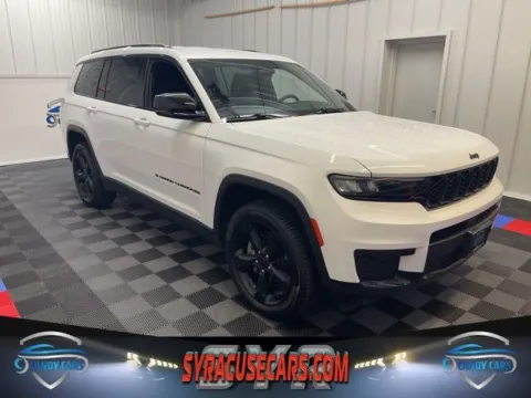 White 2023 Jeep Grand Cherokee L Altitude for sale in Syracuse, NY