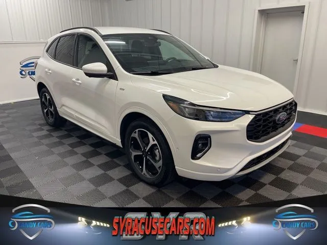White 2023 Ford Escape ST-Line Elite for sale in Syracuse, NY