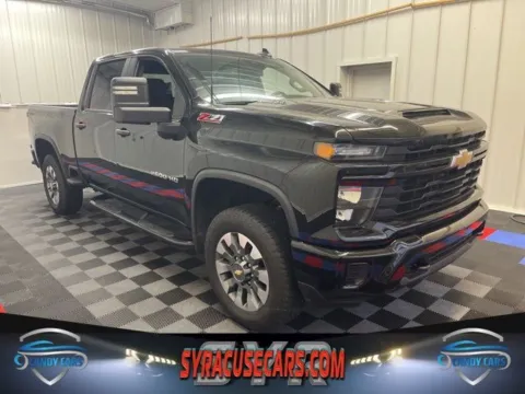 Black 2025 Chevrolet Silverado 2500HD Custom for sale in Syracuse, NY
