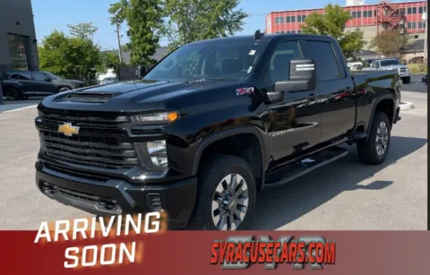 Black 2025 Chevrolet Silverado 2500HD Custom for sale in Syracuse, NY