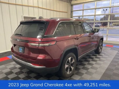 Another view of 2023 Jeep Grand Cherokee 4xe for sale in Syracuse, NY at Candy Cars