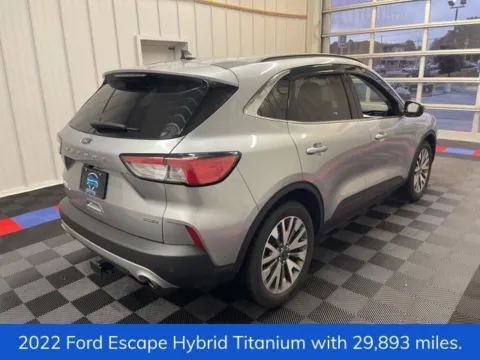 Another view of 2022 Ford Escape Hybrid Titanium for sale in Syracuse, NY at Candy Cars