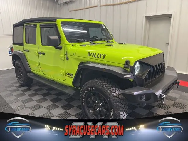 Green 2021 Jeep Wrangler Unlimited Willys for sale in Syracuse, NY