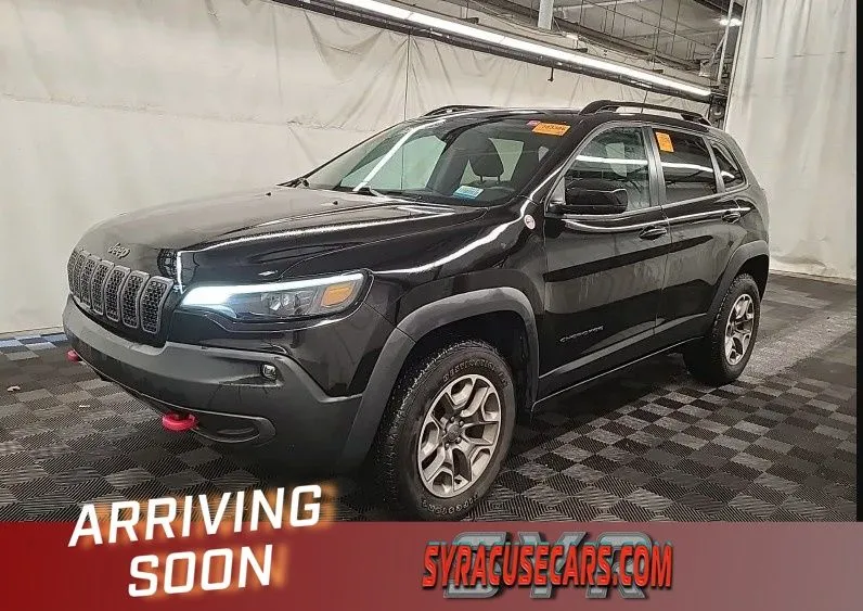 Black 2022 Jeep Cherokee Trailhawk for sale in Syracuse, NY