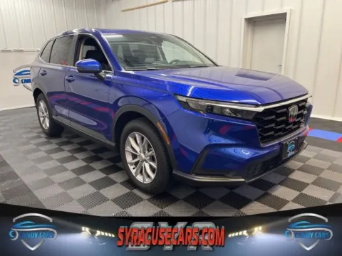 Blue 2024 Honda CR-V EX for sale in Syracuse, NY
