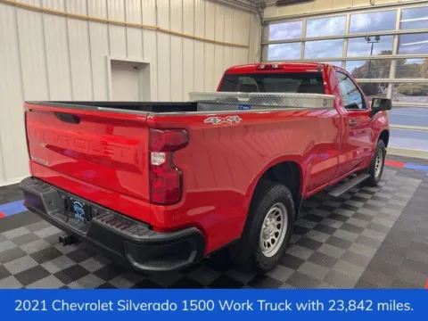 Another view of 2021 Chevrolet Silverado 1500 WT for sale in Syracuse, NY at Candy Cars