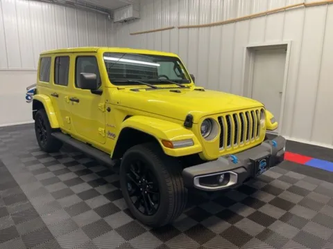 Photos of 2023 Jeep Wrangler Sahara 4xe for sale in Syracuse, NY at Candy Cars