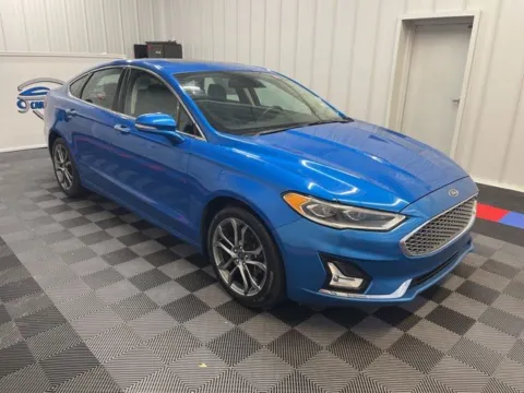 Photos of 2020 Ford Fusion Hybrid Titanium for sale in Syracuse, NY at Candy Cars