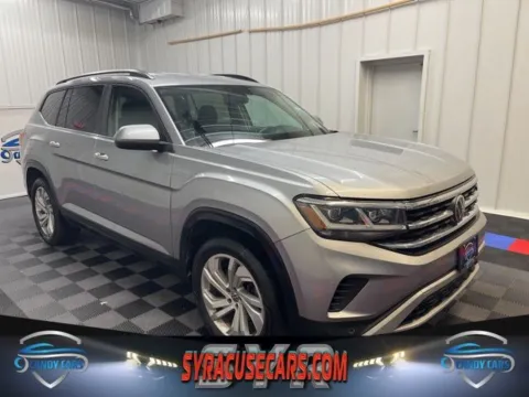 Gray 2021 Volkswagen Atlas 3.6L V6 SE w/Technology for sale in Syracuse, NY