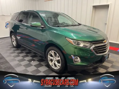 Green 2018 Chevrolet Equinox LT for sale in Syracuse, NY
