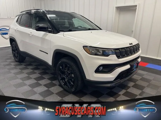 White 2022 Jeep Compass Altitude for sale in Syracuse, NY