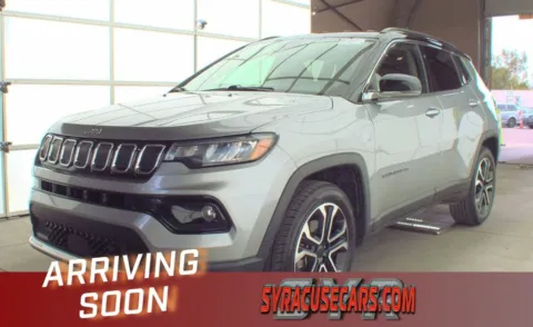 Silver 2022 Jeep Compass Limited for sale in Syracuse, NY