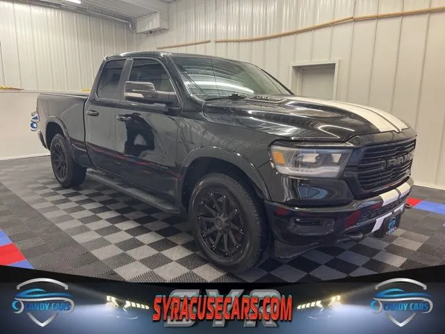 Black 2021 Ram 1500 Laramie for sale in Syracuse, NY