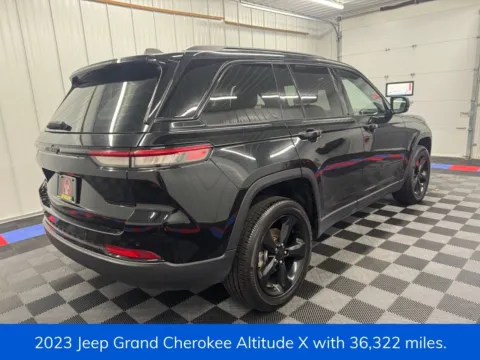 Another view of 2023 Jeep Grand Cherokee Altitude X for sale in Syracuse, NY at Candy Cars