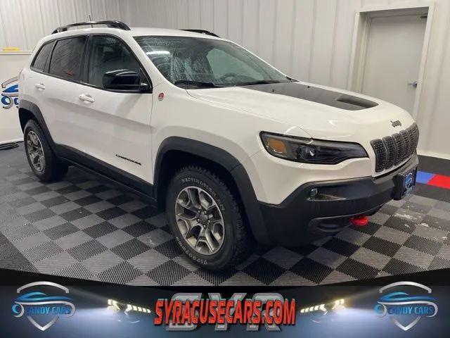 White 2022 Jeep Cherokee Trailhawk for sale in Syracuse, NY
