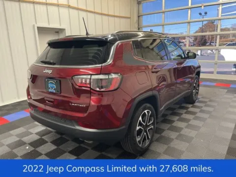 Another view of 2022 Jeep Compass Limited for sale in Syracuse, NY at Candy Cars