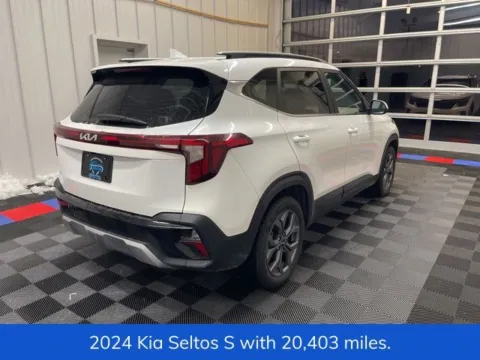 Another view of 2024 Kia Seltos S for sale in Syracuse, NY at Candy Cars